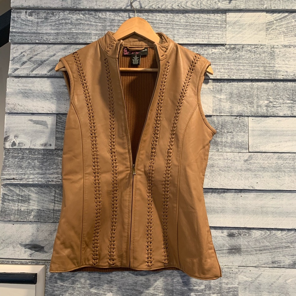 Leather Vest - Picture 2 of 4